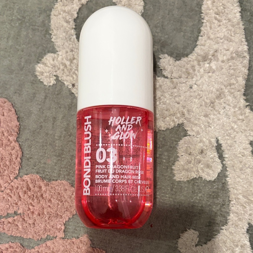 Bondi Blush Holler and Glow Pink Dragonfruit Body & Hair Mist